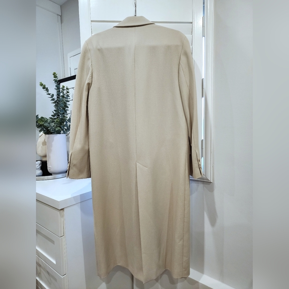 Zara Sand Oversized Long Blazer - Picture 3 of 4